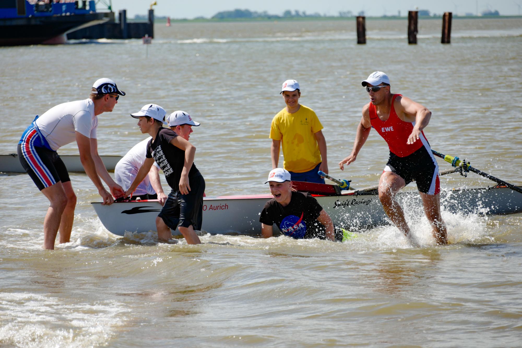 4. Coastal Rowing Regatta in Bremerhaven: Kampf mit den Elementen ...