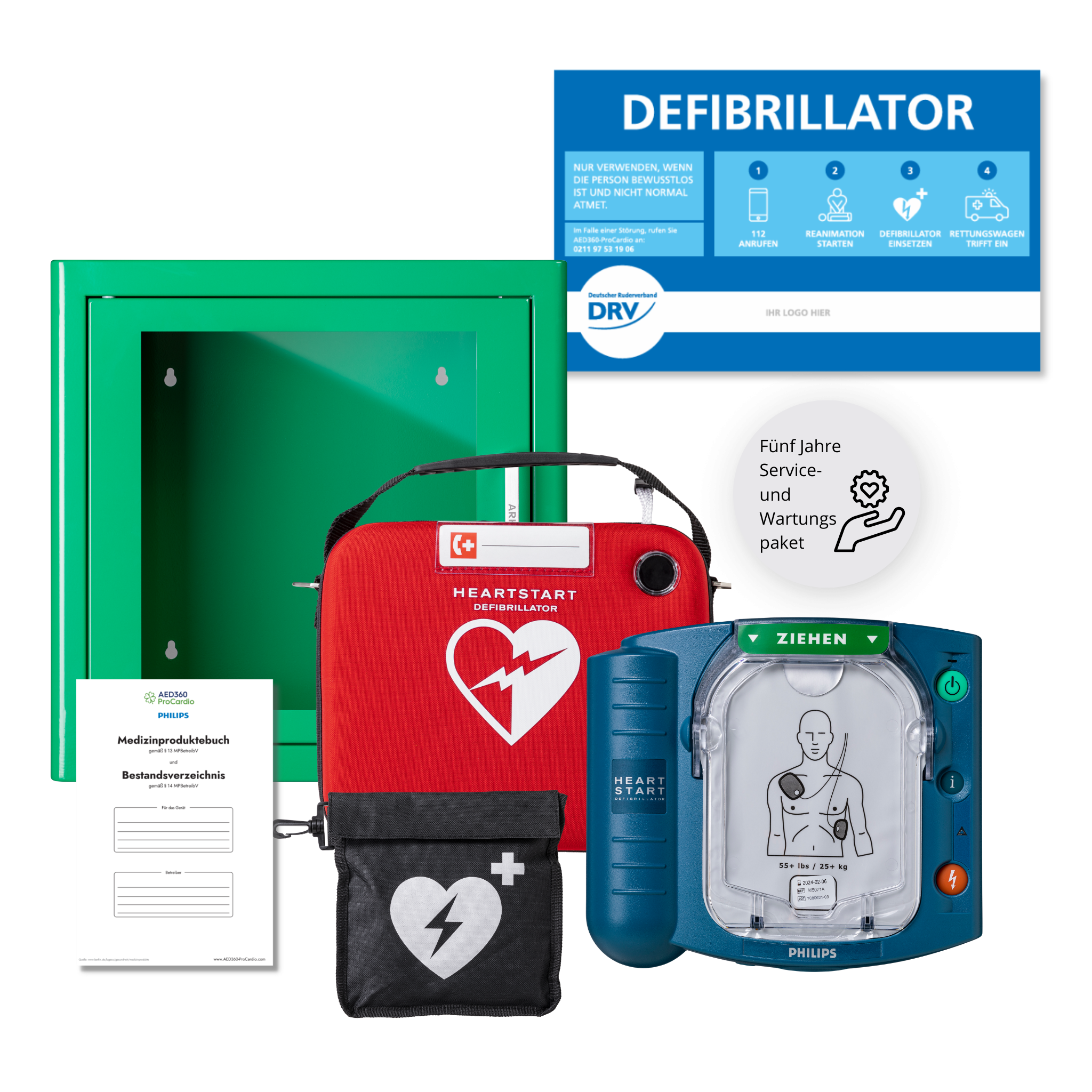 Ein (gerettetes) Herz für den Rudersport: Exklusives AED-Komplettpaket ...