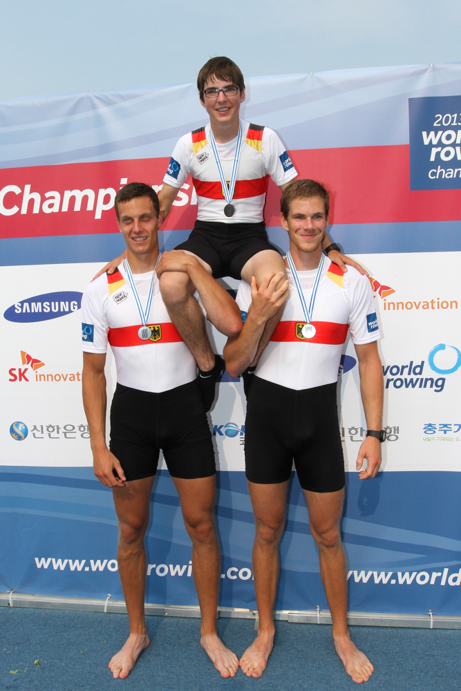 WM 2013 2 mal Silber in den nichtolympischen Bootsklassen / rudern.de