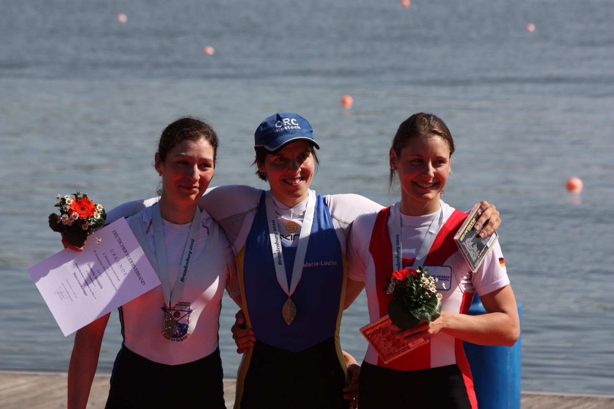 MarieLouise Dräger errudert den sechsten Titel bei den Deutschen