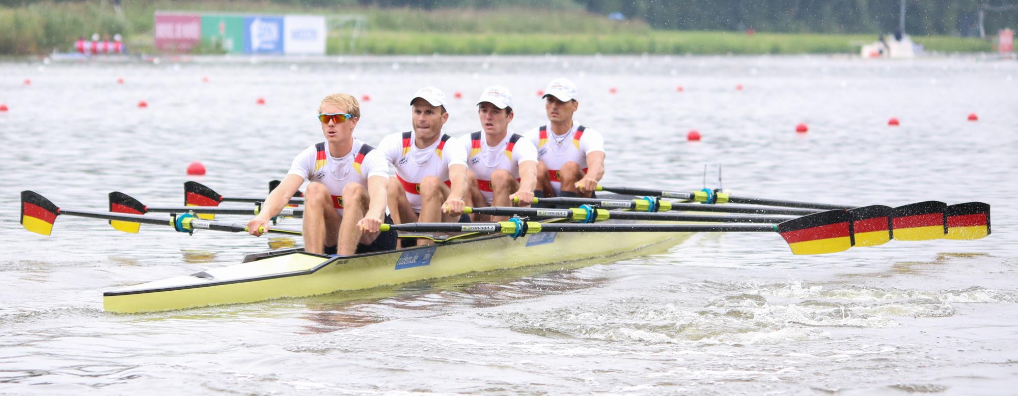 Weltmeisterschaften 2014 2. Vorlauftag mit vier Siegen / rudern.de