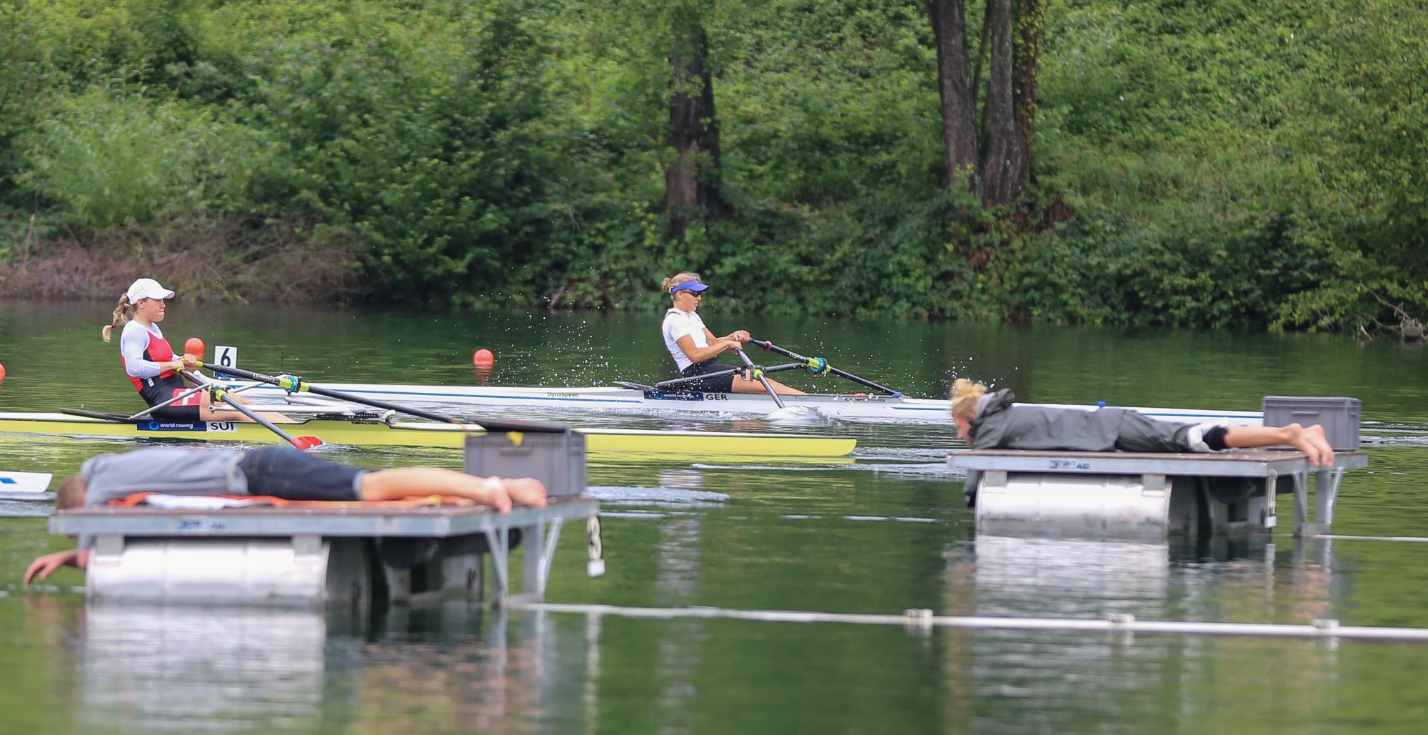 Weltcup Luzern: Deutsche Ruderer stehen mit 13 Booten im Finale / rudern.de