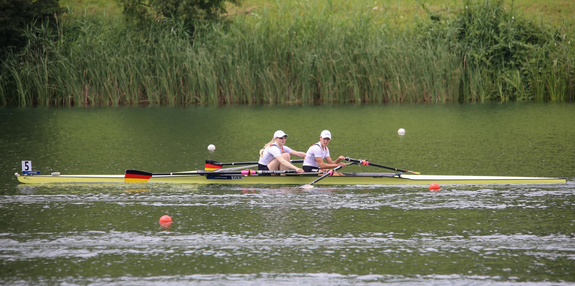 Weltcup Luzern: Deutsche Ruderer stehen mit 13 Booten im Finale / rudern.de