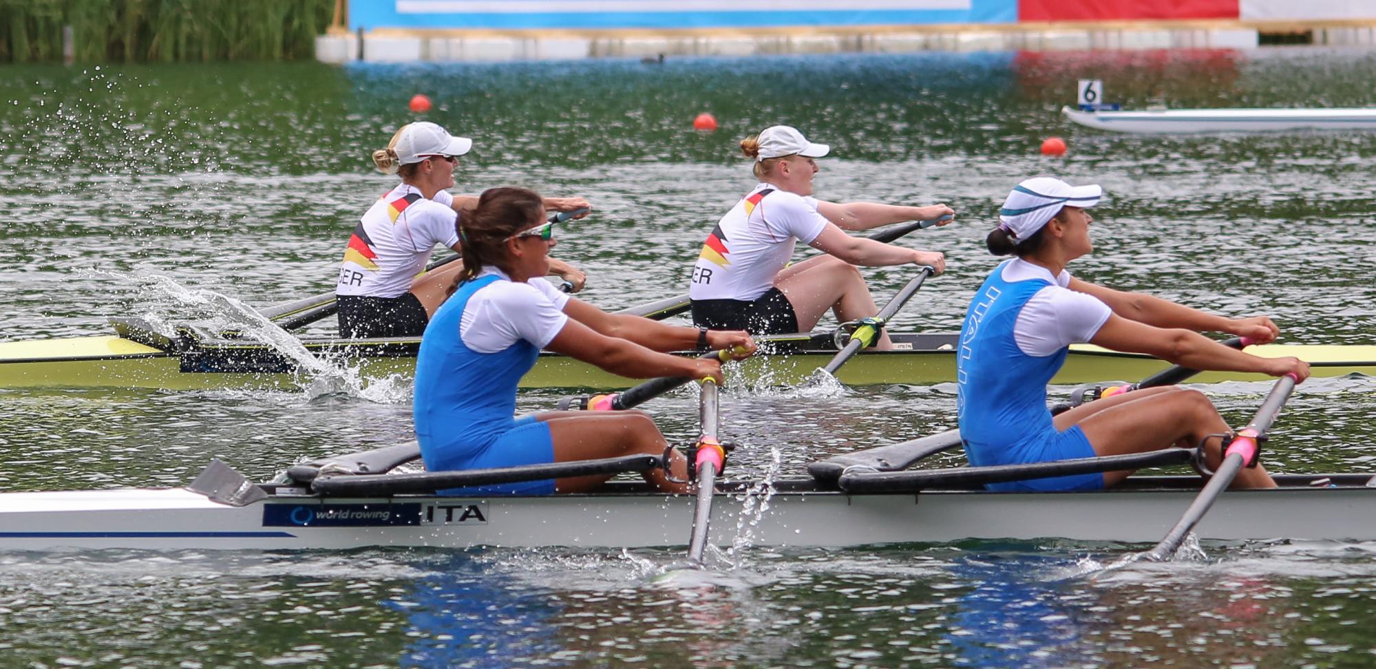 Weltcup Luzern: Deutsche Ruderer stehen mit 13 Booten im Finale / rudern.de