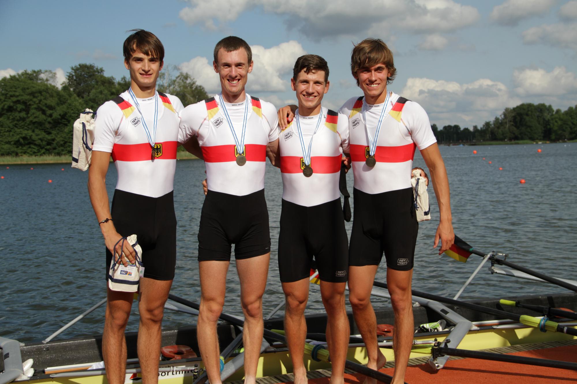 1. Finaltag U23WM 2 Gold, 1 Silber und 3 Bronzemedaillen / rudern.de
