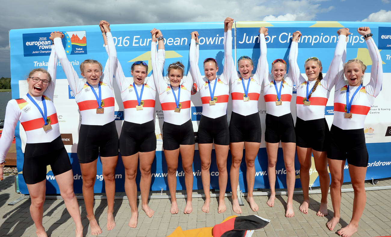 JuniorenEM 2016 11 Medaillen für DRVTeams / rudern.de