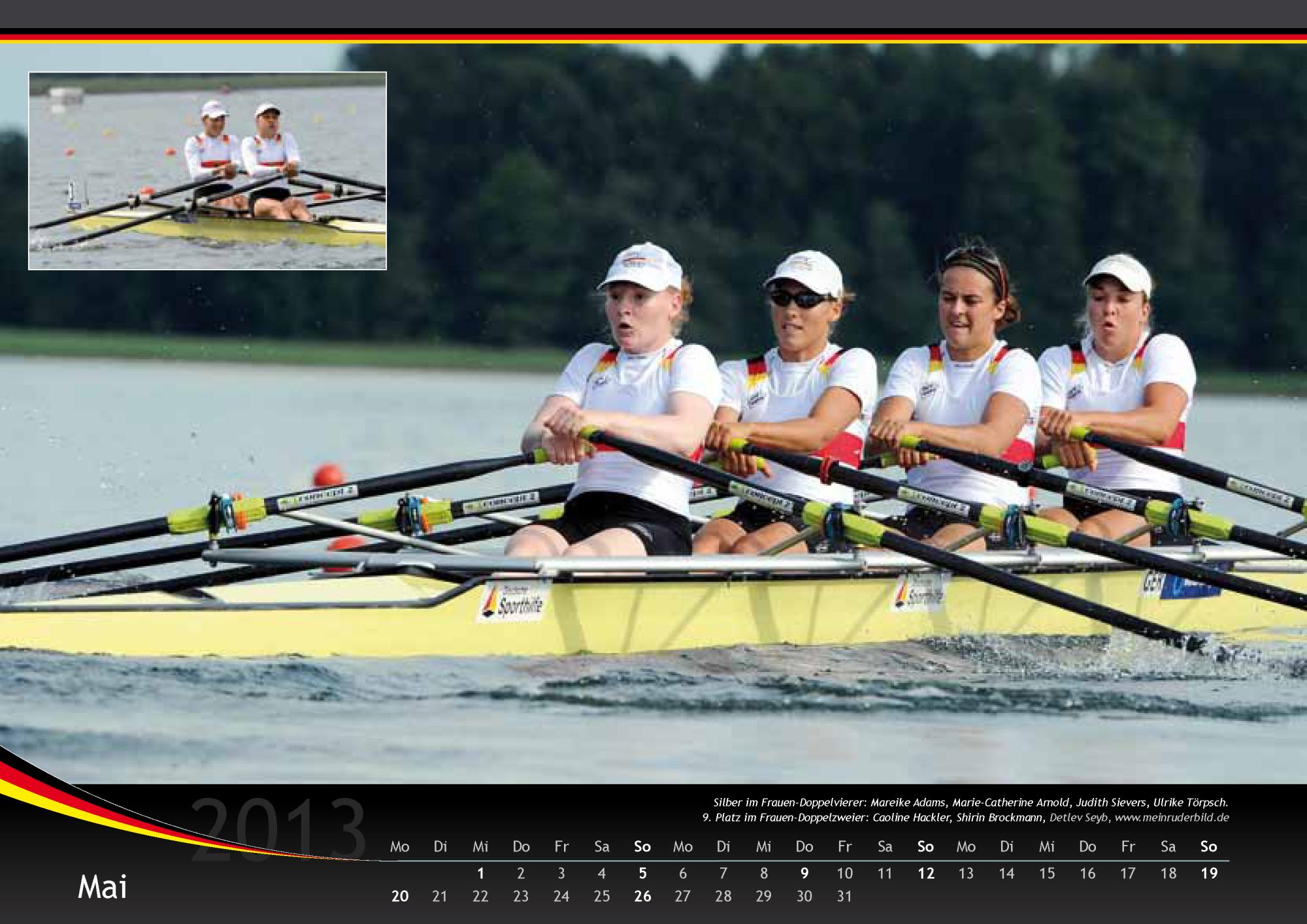 RuderKalender U23Weltmeisterschaften 2012 / rudern.de