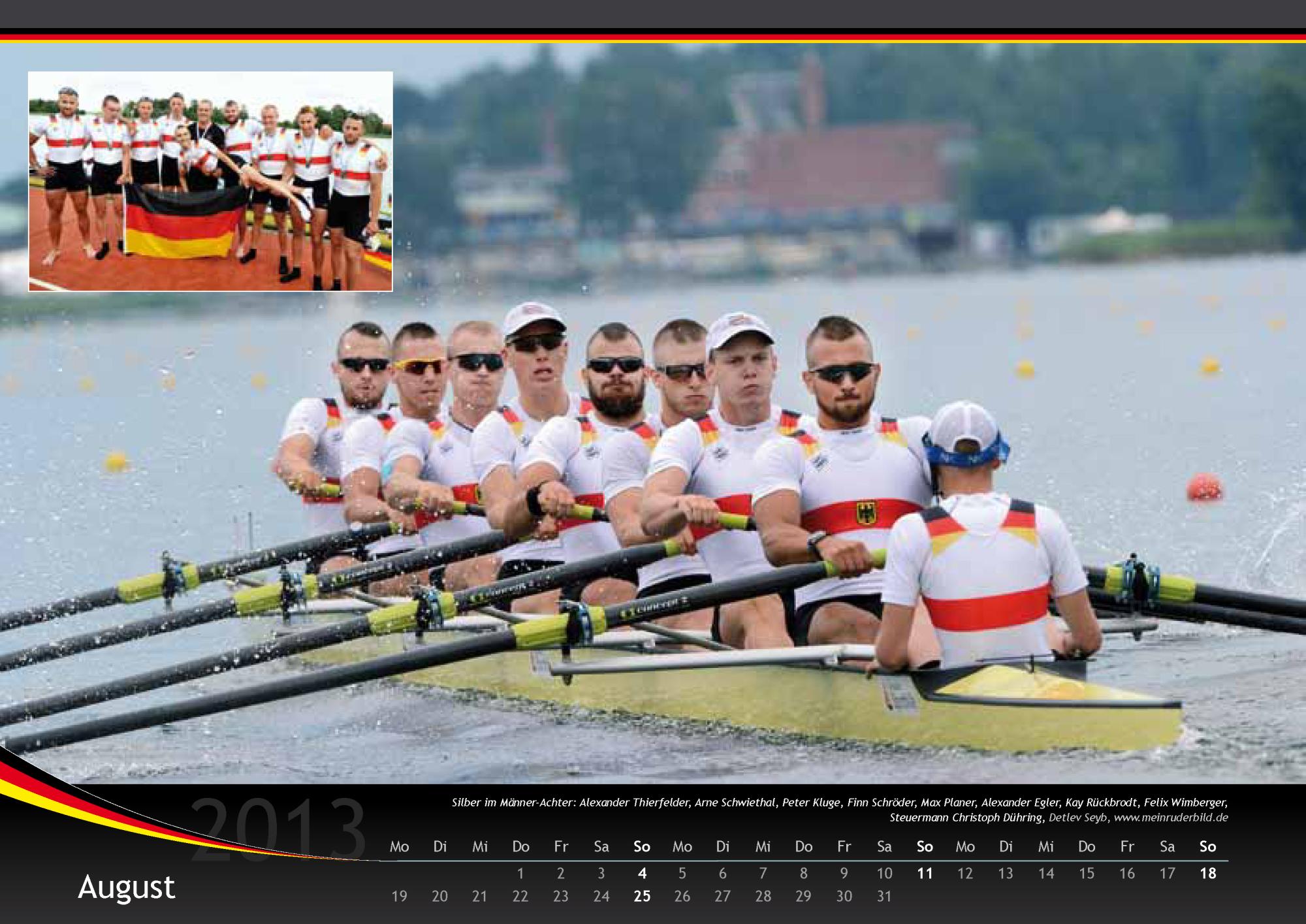 RuderKalender U23Weltmeisterschaften 2012 / rudern.de
