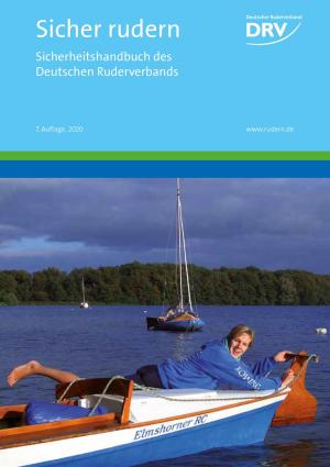 Sicher rudern. Sicherheitshandbuch des DRV, 7. Aufl. 2020