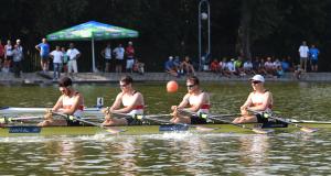 Leichtgewichts-Männer-Doppelvierer, U23-Weltmeisterschaften 2017, Plovdiv, Bulgarien, Foto: DRV/Seyb 