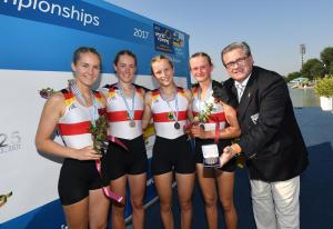 Leichtgewichts-Frauen-Doppelvierer, U23-Weltmeisterschaften 2017, Plovdiv, Bulgarien