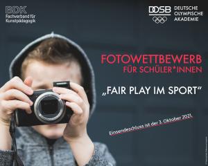 Fotowettbewerb für Schüler*innen. Bild: Deutsche Olympische Akademie (DOA) 