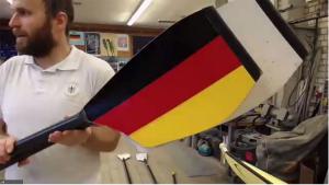 DRV-Ausbildung Trainer 2021-C1: Jost bei der Veranschaulichung verschiedener Blattformen 