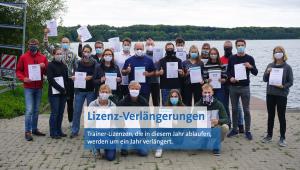 Lizenz-Verlängerungen: Trainer-Lizenzen, die in diesem Jahr ablaufen, werden um ein Jahr verlängert