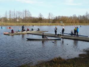 Aktivitäten auf dem Wasser.