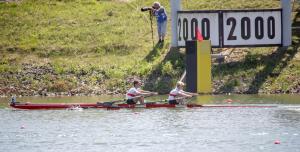 Leichtgewichts-Männer-Doppelzweier, Europameisterschaften 2017, Racice, Tschechien, Foto: DRV/Quickert