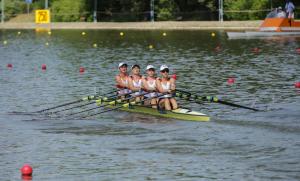 Leichtgewichts-Frauen-Doppelvierer, U23-Weltmeisterschaften 2017, Plovdiv, Bulgarien, Foto: DRV/Quickert