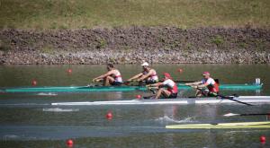 Männer-Zweier, Europameisterschaften 2017, Racice, Tschechien, Foto: DRV/Quickert