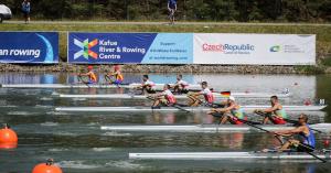 Männer-Doppelzweier, Europameisterschaften 2017, Racice, Tschechien, Foto: DRV/Quickert