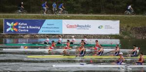 Männer-Vierer, Europameisterschaften 2017, Racice, Tschechien, Foto: DRV/Quickert