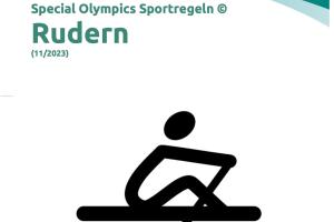 Piktogramm Special Olympics Rudern Wettkampfregeln
