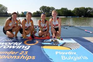 Frauen-Vierer, U23-Weltmeisterschaften 2017, Plovdiv, Bulgarien