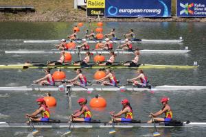 Frauen-Doppelvierer, Europameisterschaften 2017, Racice, Tschechien