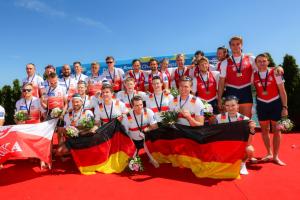 Deutschlandachter, Europameisterschaften 2017, Racice, Tschechien